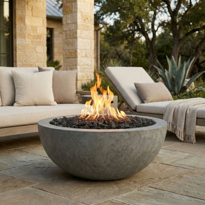 Prism Hardscapes Moderno 5 Fire Bowl | Outdoor Gas Fire Pit