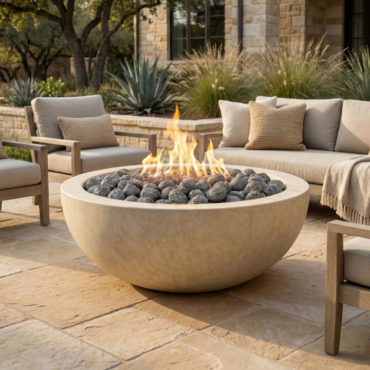 Prism Hardscapes Moderno 5 Fire Bowl | Outdoor Gas Fire Pit