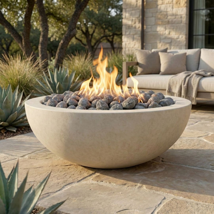Prism Hardscapes Moderno 5 Fire Bowl | Outdoor Gas Fire Pit