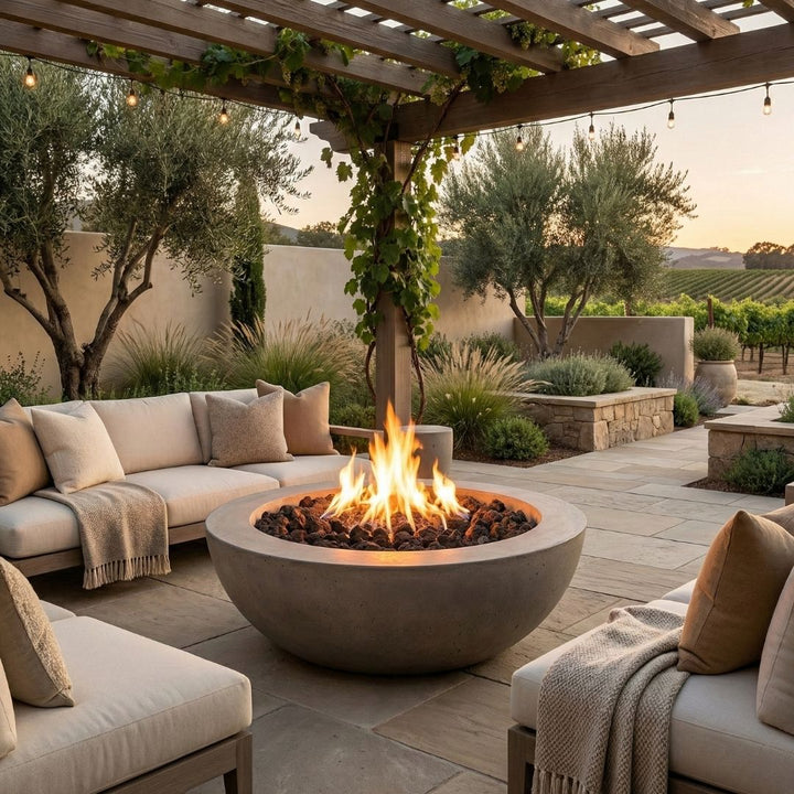 Prism Hardscapes Moderno 5 Fire Bowl | Outdoor Gas Fire Pit