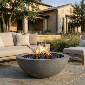 Prism Hardscapes Moderno 6 Fire Bowl | PPH-440-4 | Outdoor Gas Fire Pit