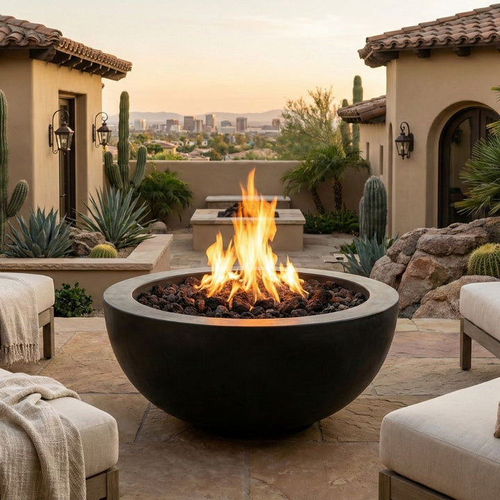 Prism Hardscapes Moderno 8 Fire Bowl | Outdoor Gas Fire Pit