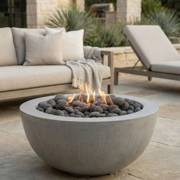 Prism Hardscapes Moderno 8 Fire Bowl | Outdoor Gas Fire Pit