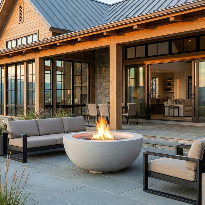 Prism Hardscapes Moderno 8 Fire Bowl | Outdoor Gas Fire Pit