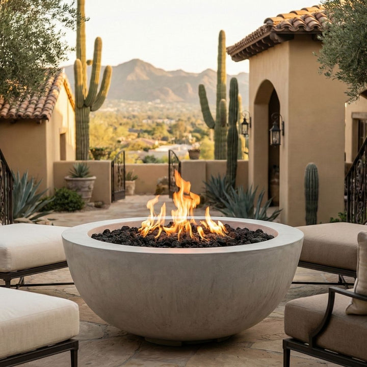 Prism Hardscapes Moderno 8 Fire Bowl | Outdoor Gas Fire Pit