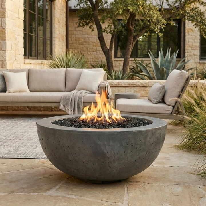 Prism Hardscapes Moderno 8 Fire Bowl | Outdoor Gas Fire Pit