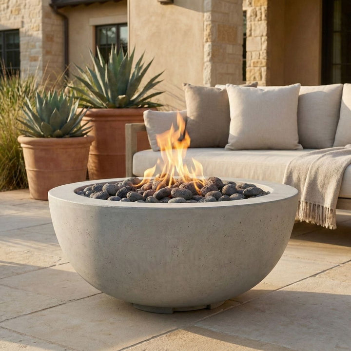 Prism Hardscapes Moderno 8 Fire Bowl | Outdoor Gas Fire Pit