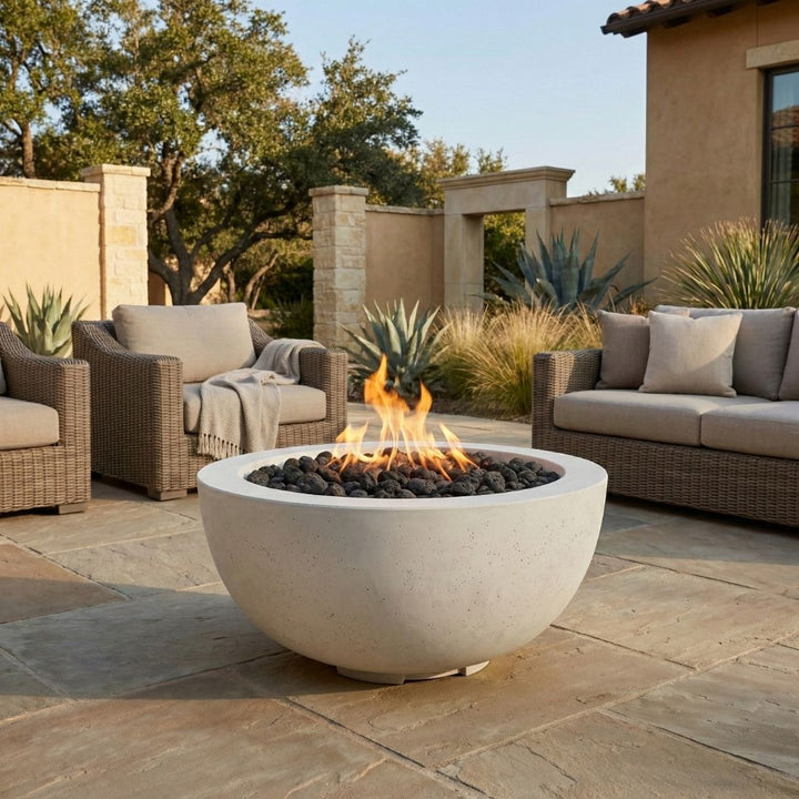 Prism Hardscapes Moderno 8 Fire Bowl | Outdoor Gas Fire Pit
