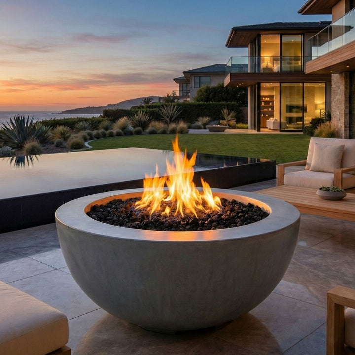 Prism Hardscapes Moderno 8 Fire Bowl | Outdoor Gas Fire Pit