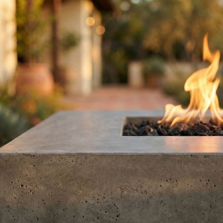 Prism Hardscapes Tavola 1 Fire Table | Outdoor Gas Fire Pit