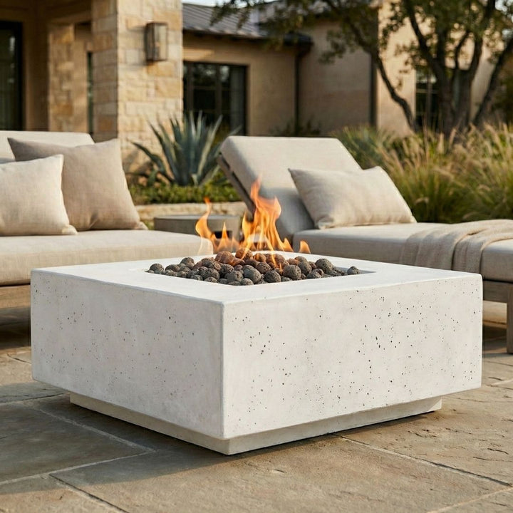 Prism Hardscapes Tavola 2 Fire Table | Outdoor Gas Fire Pit