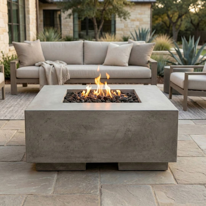 Prism Hardscapes Tavola 2 Fire Table | Outdoor Gas Fire Pit