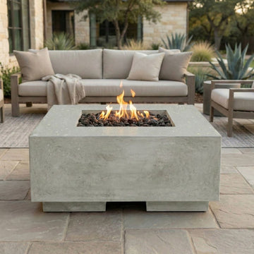 Prism Hardscapes Tavola 2 Fire Table | Outdoor Gas Fire Pit