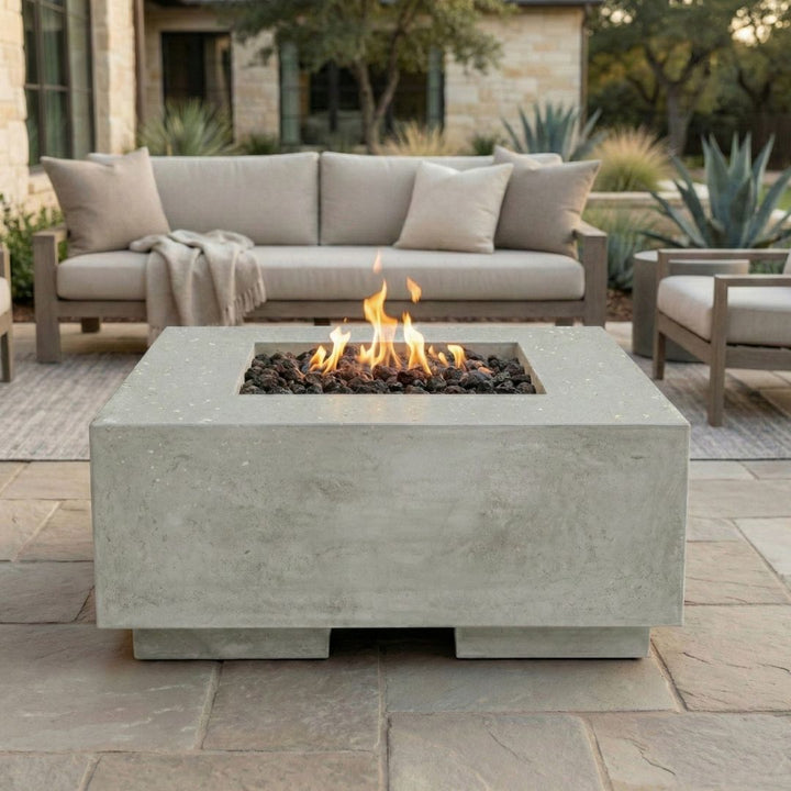 Prism Hardscapes Tavola 2 Fire Table | Outdoor Gas Fire Pit