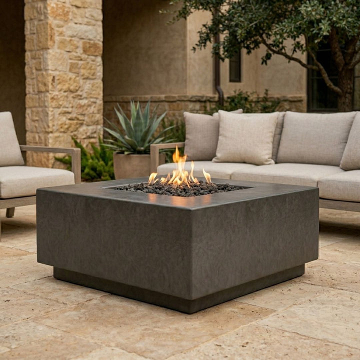 Prism Hardscapes Tavola 2 Fire Table | Outdoor Gas Fire Pit
