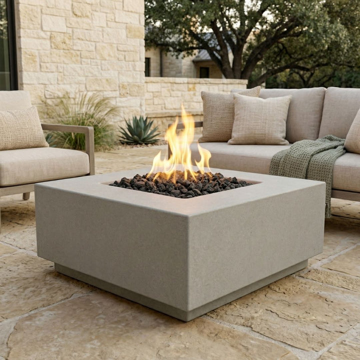 Prism Hardscapes Tavola 2 Fire Table | Outdoor Gas Fire Pit