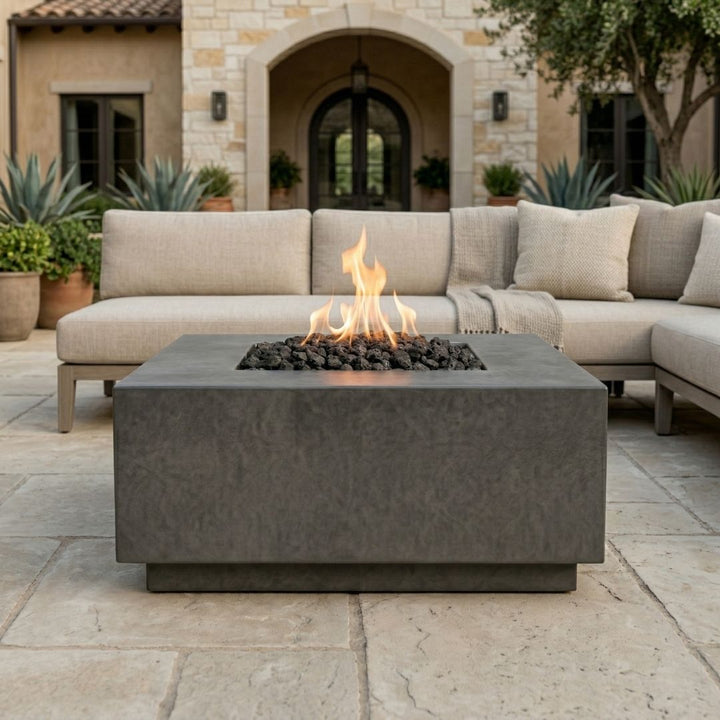 Prism Hardscapes Tavola 2 Fire Table | Outdoor Gas Fire Pit
