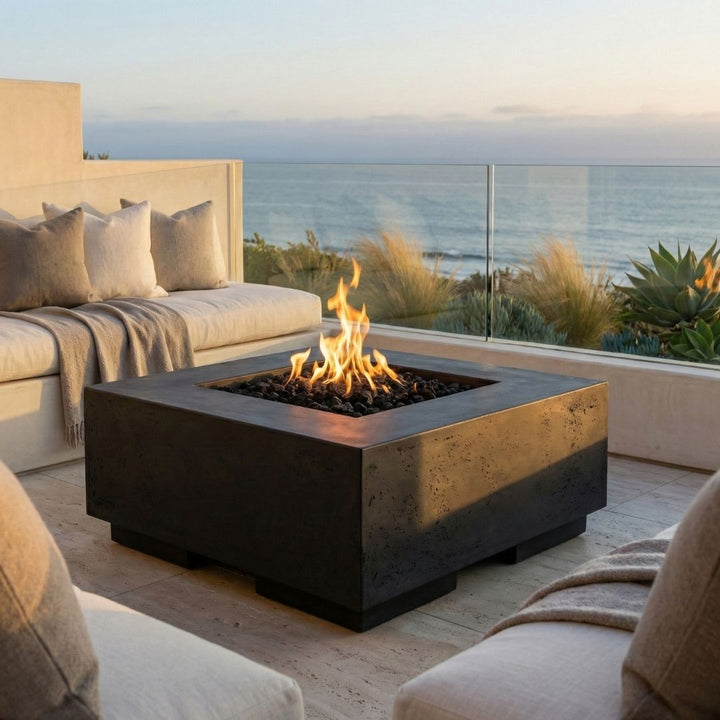 Prism Hardscapes Tavola 2 Fire Table | Outdoor Gas Fire Pit