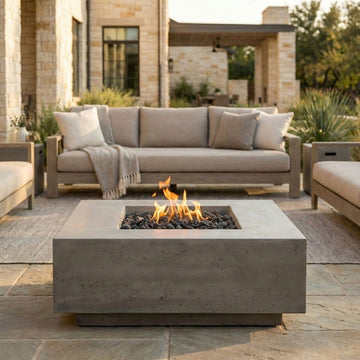 Prism Hardscapes Tavola 3 Fire Table | Outdoor Gas Fire Pit