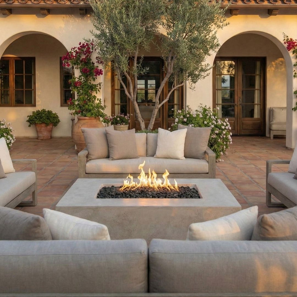 Prism Hardscapes Tavola 3 Fire Table | Outdoor Gas Fire Pit
