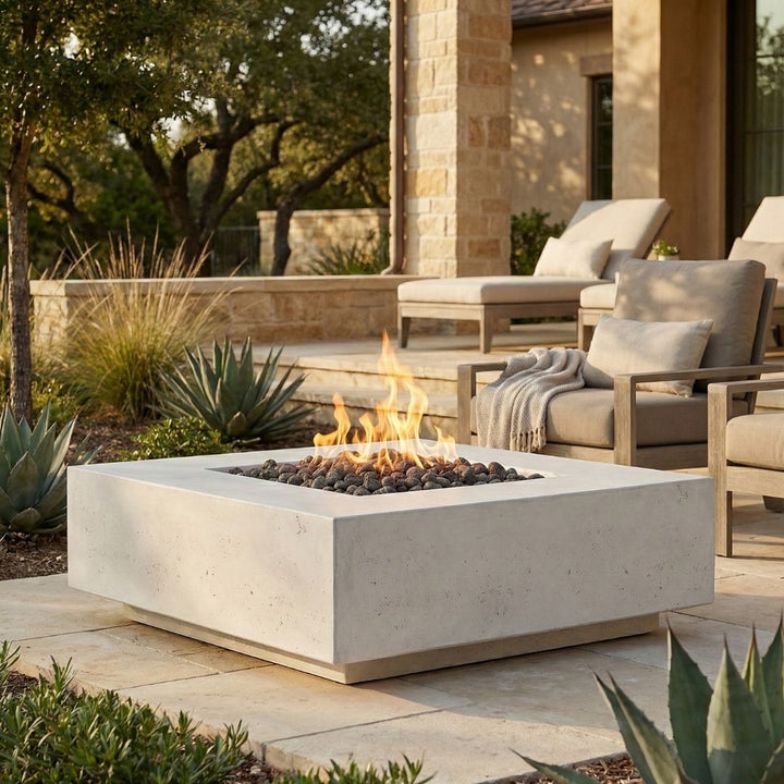 Prism Hardscapes Tavola 3 Fire Table | Outdoor Gas Fire Pit