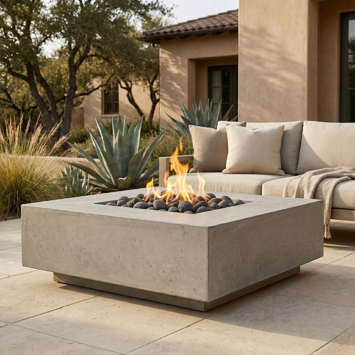 Prism Hardscapes Tavola 3 Fire Table | Outdoor Gas Fire Pit