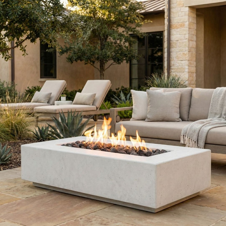 Prism Hardscapes Tavola 4 Fire Table | Outdoor Gas Fire Pit