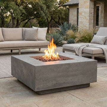 Prism Hardscapes Tavola 42 Fire Table | Outdoor Gas Fire Pit