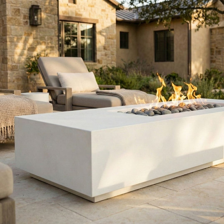 Prism Hardscapes Tavola 5 Fire Table | Outdoor Gas Fire Pit