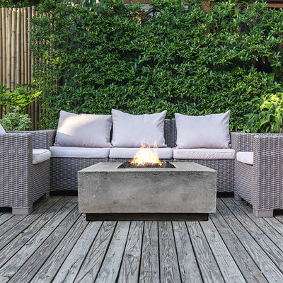 Prism Hardscapes Tavola 3 Fire Table | Outdoor Gas Fire Pit