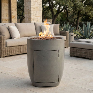 Prism Hardscapes Pentola 3 Fire Bowl | PH-403 | Outdoor Gas Fire Pit