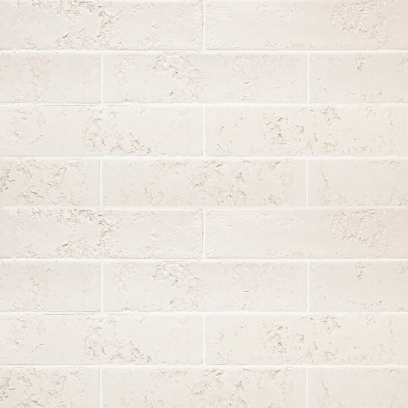 Pukka Cotton White, 2.5" x 10" Ceramic Tile | Kitchen Backsplash Tile