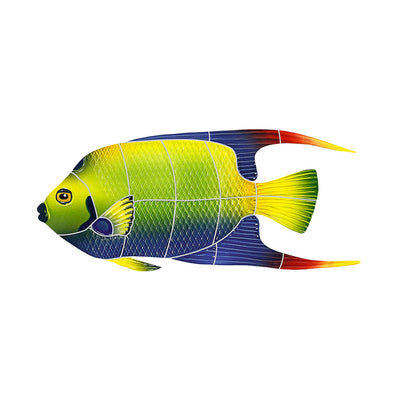 Queen Angelfish, Small | QAFS | Pool Mosaic