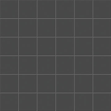 Soho Retro Black Matte, 2" x 2" Ceramic Tile | Wall & Floor Tile