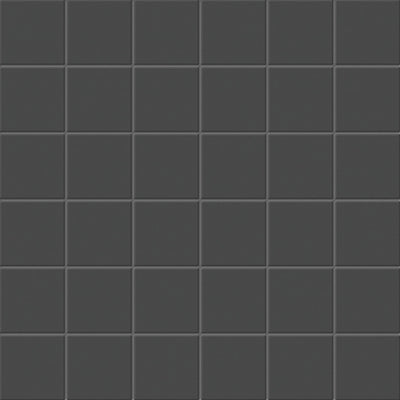 Soho Retro Black Matte, 2" x 2" Ceramic Tile | Wall & Floor Tile