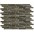 Rare Earth Metallic, 1/2" x 3-1/4" - Porcelain Pool Tile - FINAL SALE