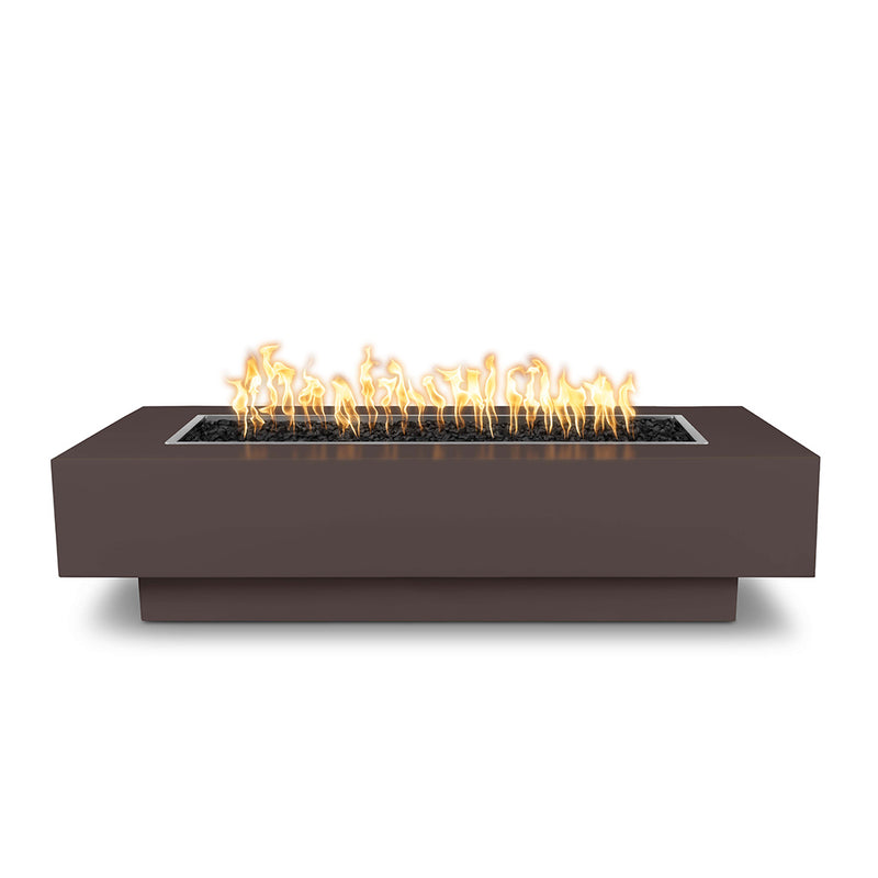 Coronado Rectangular 96" Fire Table, Powder Coated Metal | Fire Pit-JAVA