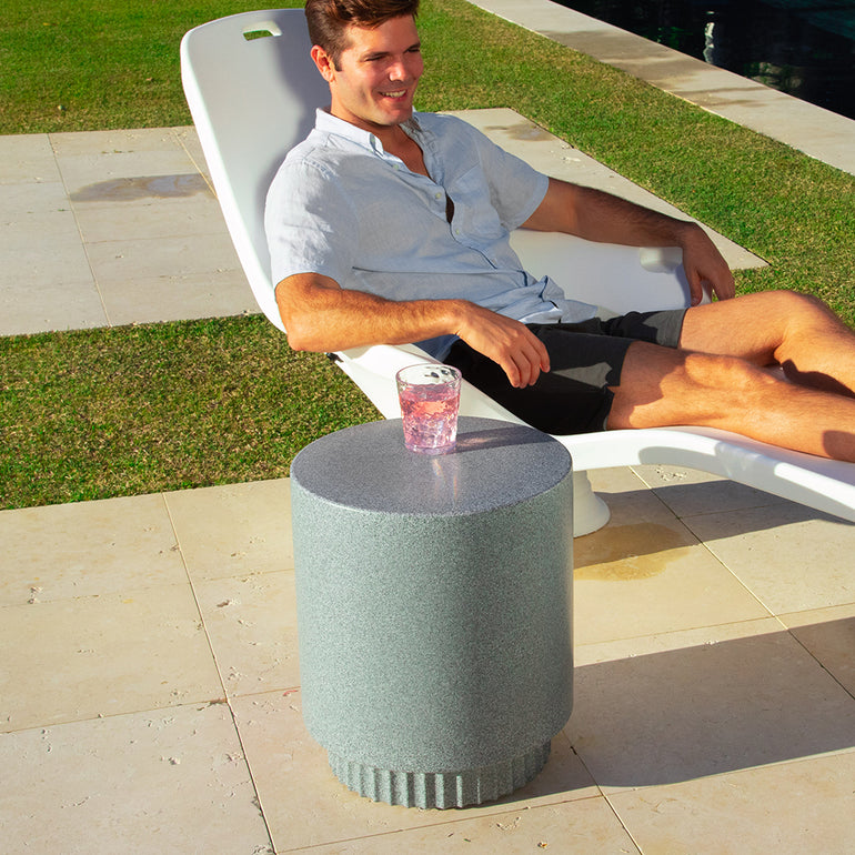 Ripple Side Table/Stool for In-Pool Use | Outdoor Patio Furniture