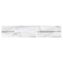 Rock White 3" x 15" - Porcelain Ledgerstone Tile