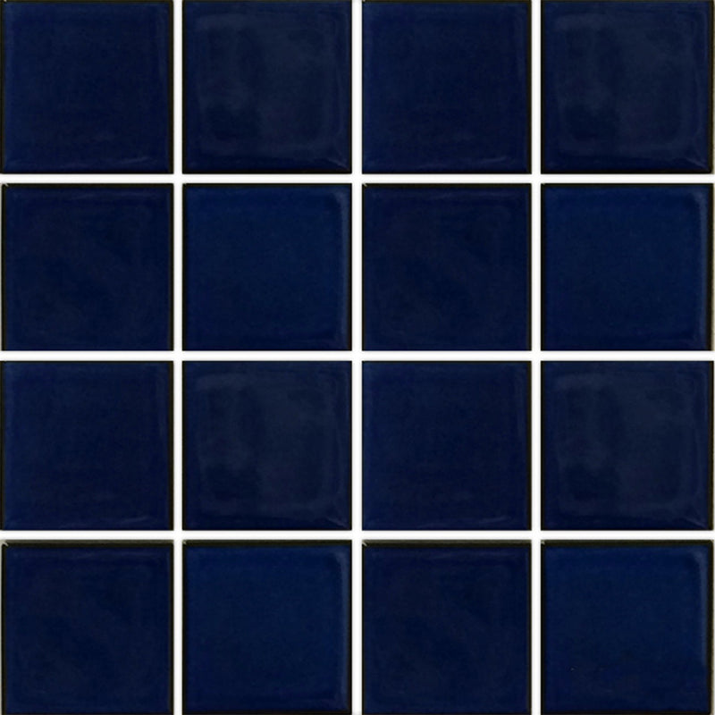 Royal Blue, 3" x 3" | VIP-791 | Fujiwa Porcelain Pool Tile