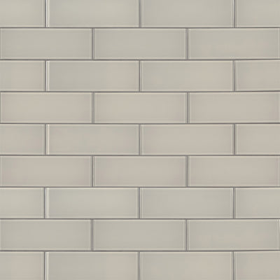 Snowcap White, 3" x 9" | SMOT-GL-T-SNWHT39 | MSI Glass Subway Tile