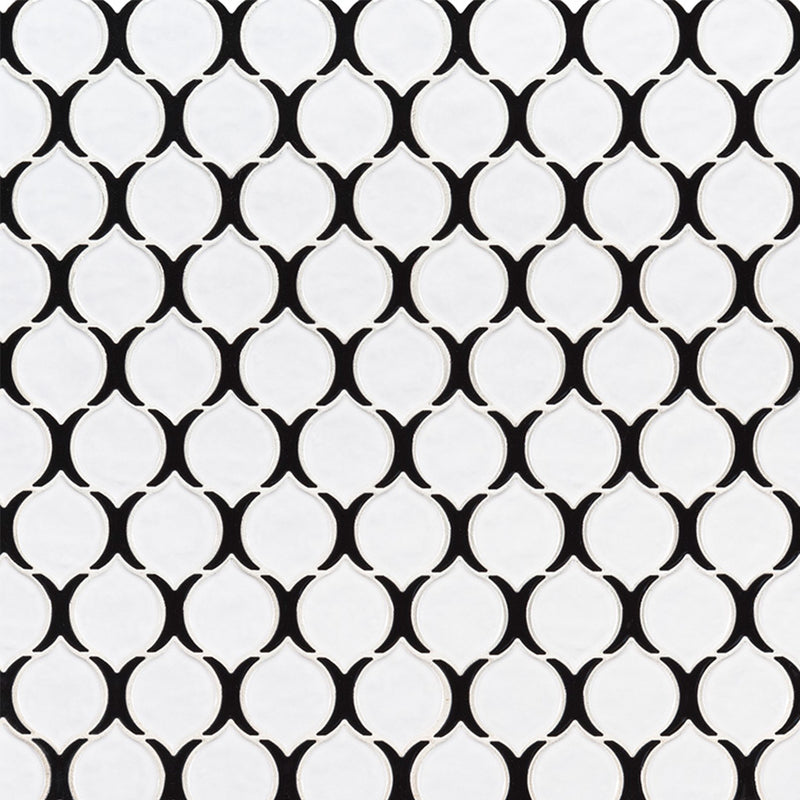 Teardrop Tuxe, Porcelain Tile | Geometric Floor & Wall Tile by MSI