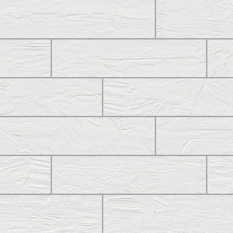 Saltstone Venetian Crystal White, 6" x 24" Porcelain Tile | Pool Tile