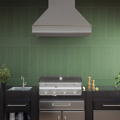 Saltstone Venetian Clover, 6" x 24" Porcelain Tile | Shop Pool Tile