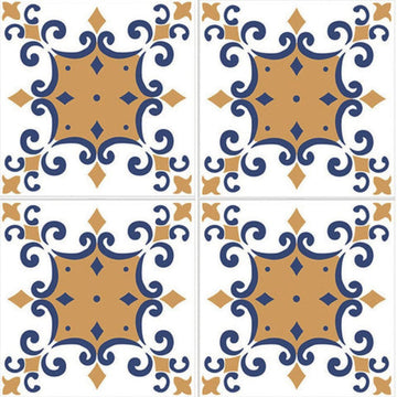 OSEANCISANSEB6 San Sebastian, 6" x 6" (1 box, 40 pcs) - Porcelain Pool Tile