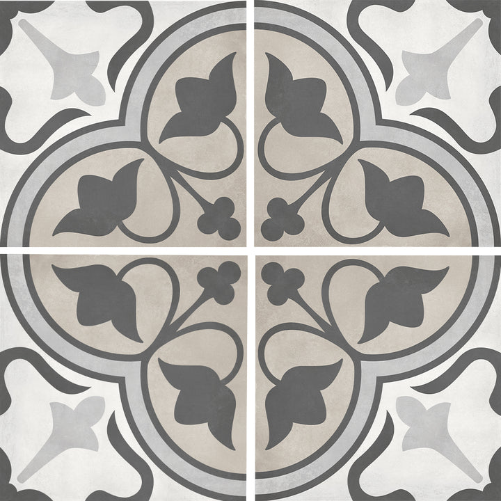 Sand Clover, 8" x 8" Porcelain Tile | ANAFORMSANDCLOV | IWT