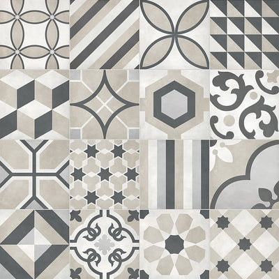 Sand Deco Blend, 8" x 8" Porcelain Tile | ANAFORMSANDECO8 | IWT