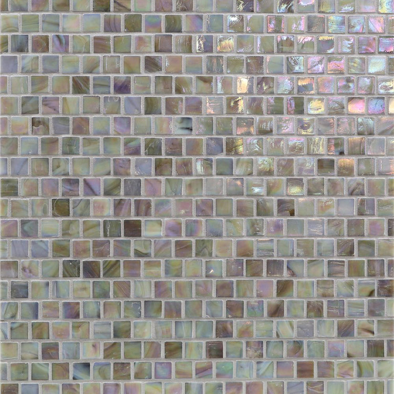 Sandbar, 5/8" x 5/8" Glass Mosaic Tile | Murrine Mosaics