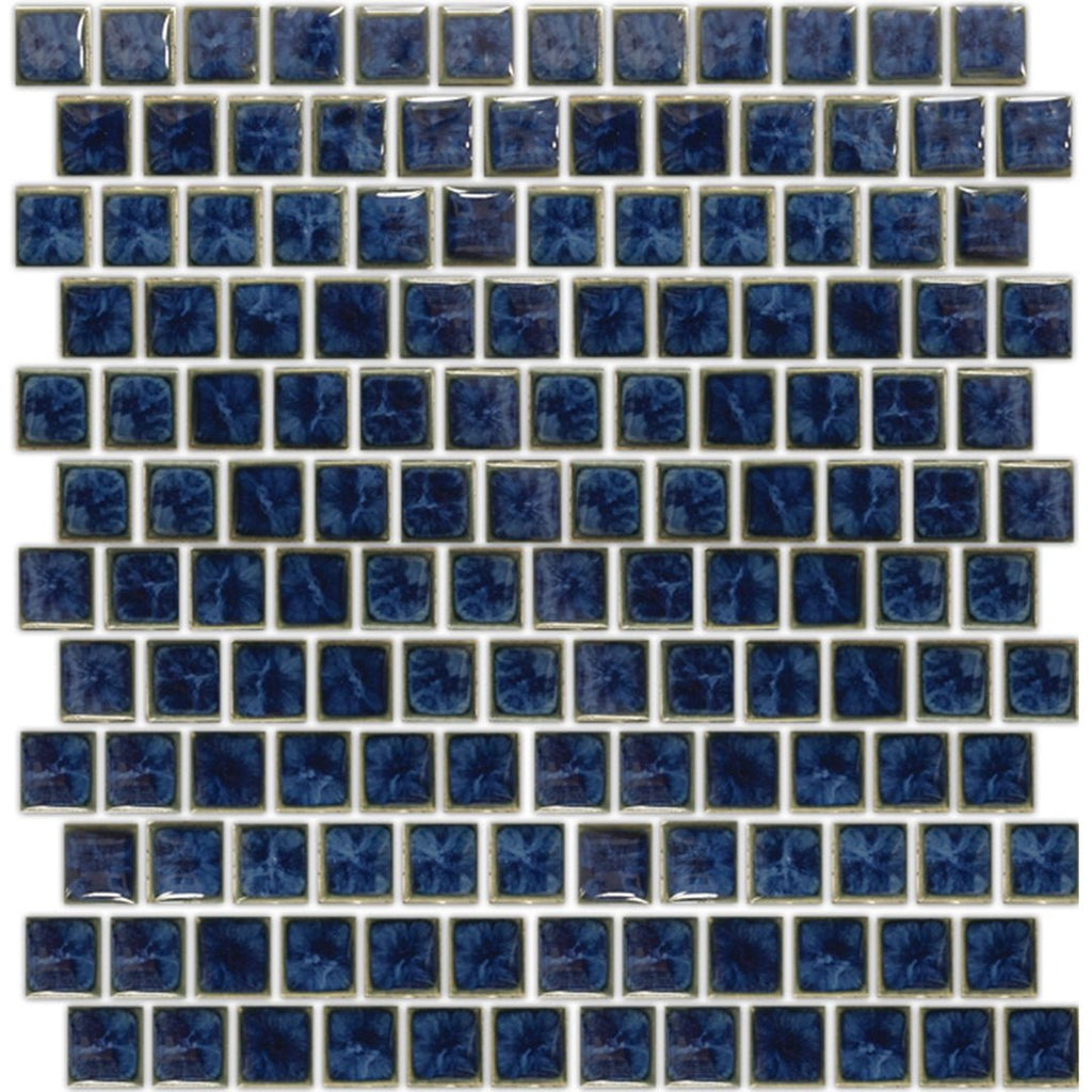 Sapphire, 1" x 1" | TNT-032 | Fujiwa Porcelain Pool Tile
