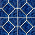 Sapphire, 6" x 6" Deco - Porcelain Pool Tile